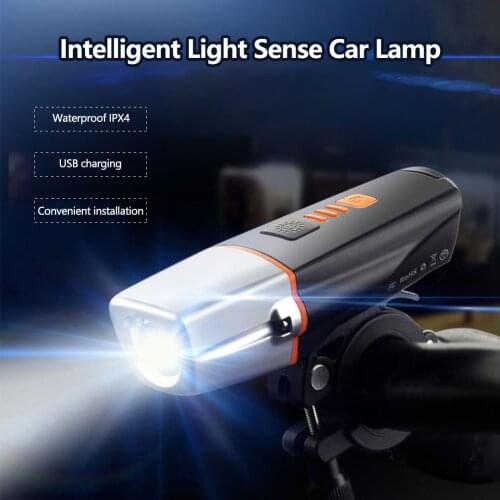 High Quality Bicycle Accessories Bike Light High Brightness USB Rechargeable Bicycle Headlight 6 Lighting Modes
