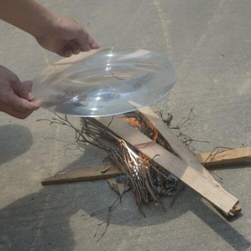 Round Fresnel lens Condensing LENS diameter 300mm lens Acrylic watch zoom HD ultra-thin