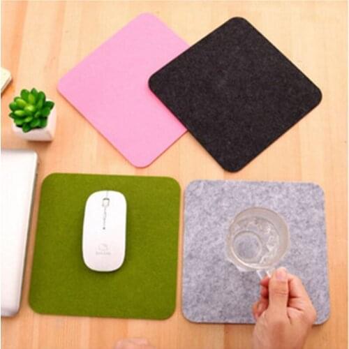 Mouse Pad Cute Double-sided Mat Pad for Mouse Mice Office Mousepad Kawaii PU Leather Waterproof Cup Mats Deskpad Girls