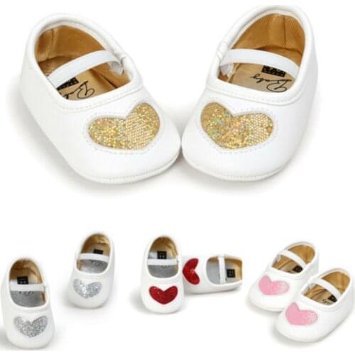 Summer Baby Girl Soft Sole Crib Shoes Anti-slip Sneaker Prewalker Toddler Girls