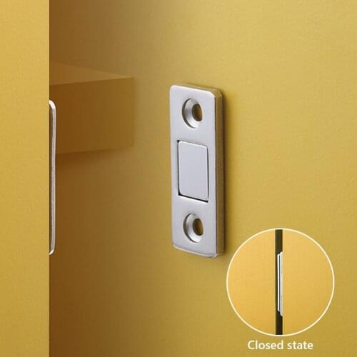 1/2/4/8/16 sets Strong Door Closer Magnetic Door Catch Latch Door Magnet for Furniture Cabinet Cupboard with Screws Ultra Thin
