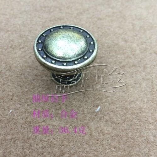 Factory direct zinc alloy handle small furniture drawer handle small hole handle with one hand wholesale