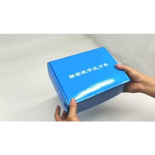 Five-digit LCD 0.05 level digital display pressure gauge