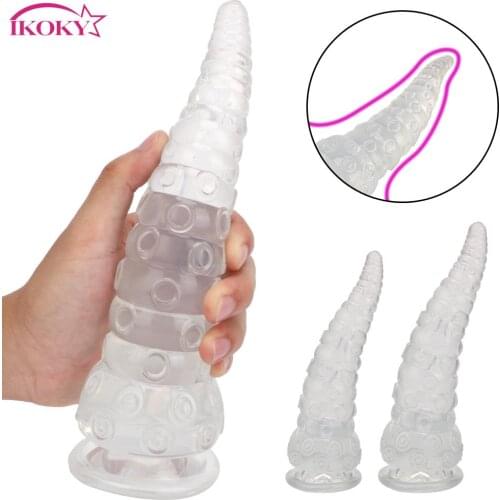 For Women Men Octopus Sucker Anal Plug Prostate Massager Anus Expansion Butt Plug Stimulator Adult Product Anal Sex Toys