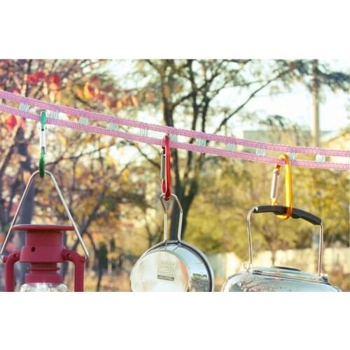 Indoor Outdoor Home Lanyard Trapezoidal Laundry Hanger Clothes Line Drying Rope Storage Extension RERI889