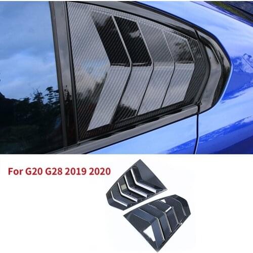 Rear Window Triangular for Bmw G20 G28 2019 2020 320 3 Series Window Blinds Triangular Window Protection Cover Car Accessories