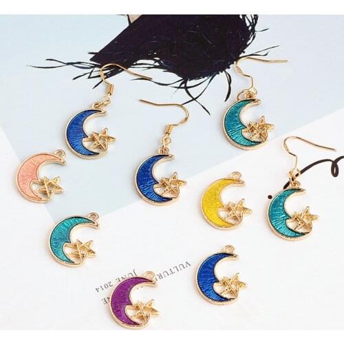 10pcs/pack 19*16mm American Flag Stat Heart love Enamel Charms Metal Pendant fit Necklace bracelet DIY Jewelry Accessory