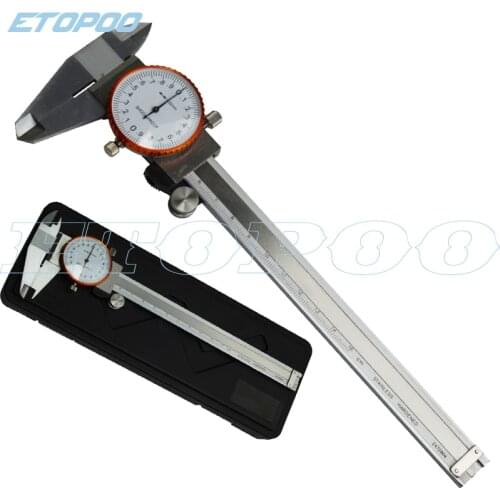 150mm 6inch Shock proof Dial Caliper 0-150mm Dial Vernier Caliper micrometer gauge