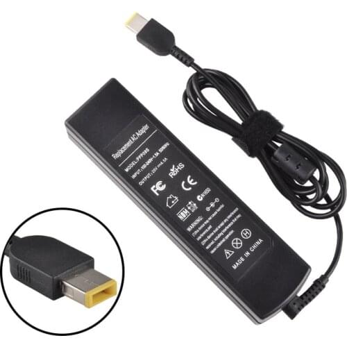 20V 4.5A 90W Long Type Laptop Power Adapter Charger for Lenovo X1 Carbon T440 E431 X230S X240S S3 S5 G400 G405 G500 G500S G505