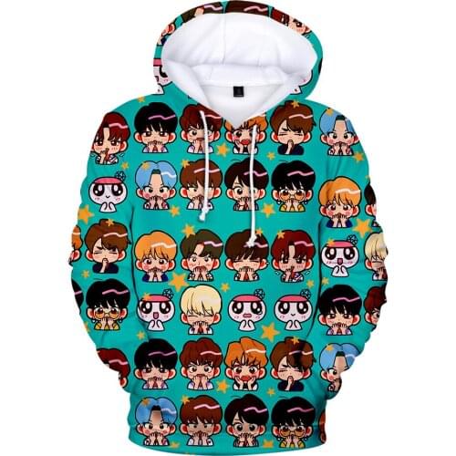 2021 Seventeen 3D Hoodies Men Women Kids Fashion Pullover Sweatshirts 3D Print Seventeen Tops Sweatshirt Mens Hoodies Oversized
