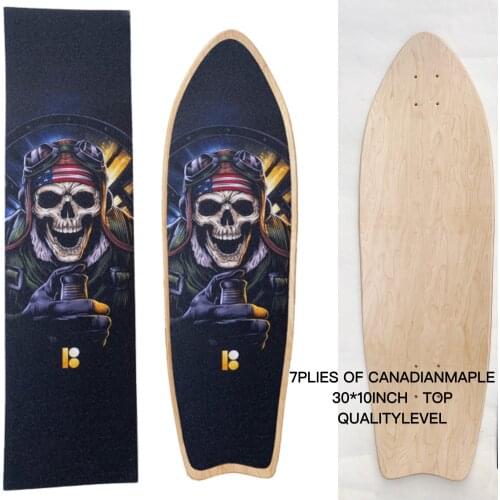 7 plies of Canadian maple true epoxy glue surf skate decks skateboard decks