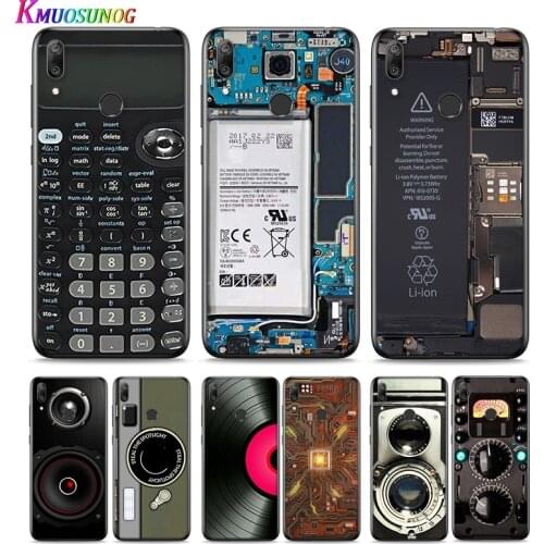 Battery Camera Calculator For Huawei P Smart 2021 2020 Z S Mate 40 RS 30 20 20X 10 Pro Plus Lite 2019 Silicone Phone Case