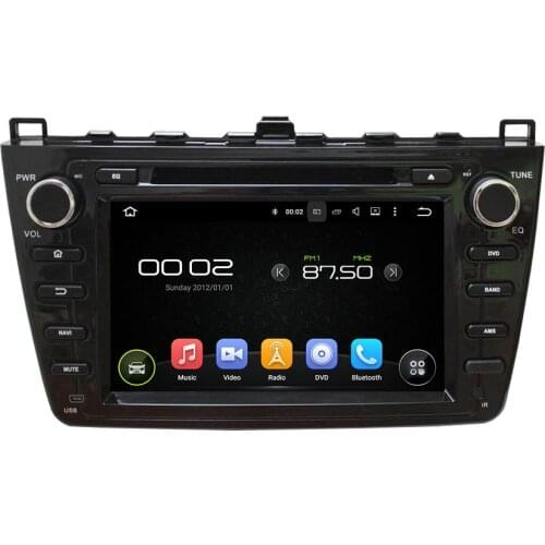 Navirider Android 10 CAR Radio player for MAZDA 6 2008-2012 black car gps Head unit Multimedia support aux camera and steering
