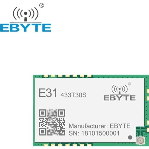 AX5243 433MHz Wireless UART Receiver Transceiver Module 30dBm 8.6km Long Range RF Transmitter 1W SMD EBYTE E31-433T30S