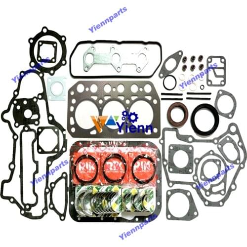 For Iseki TU140 TU145 TU147 TU1500 TU1501 TX155 TX1510 TX2160 Overhaul Re-ring Kit Piston ring For Mitsubishi K3B Engine