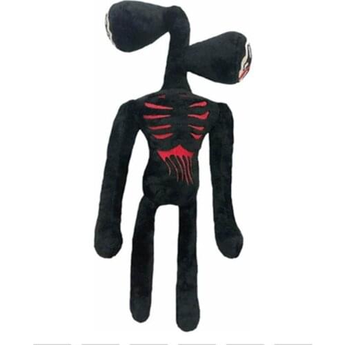 40cm Siren Head Plush Toy White Black Sirenhead Stuffed Doll Horror Character Figures Peluches Toys for Children Birthday Gift