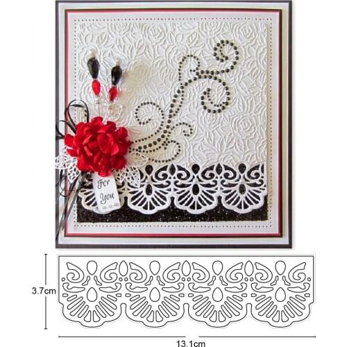 Metal Cutting Dies pierced border Scrapbooking Paper Card Decorative Embossing knife mould blade punch stencils dies