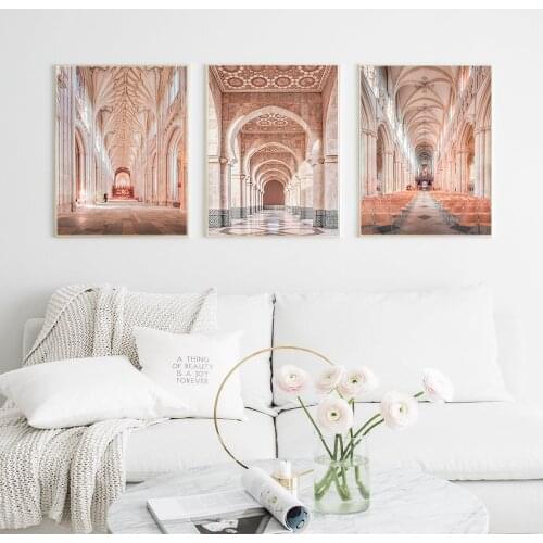 Cuadros Decoracion Dormitorio Morocco Door Vintage Poster Wall Pictures For Living Room Art On Canvas Painting Picture Decor