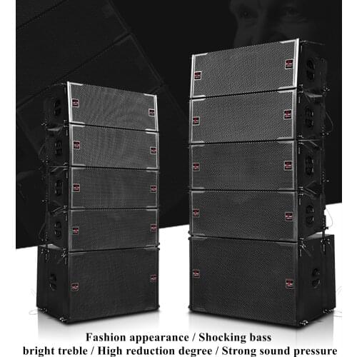 Professional audio DJ line array speaker for LED stage monitor digital console audio DJ mixer power amplifier woofer