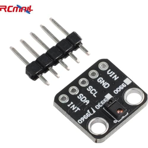 RCmall GY-9960LLC APDS-9960 RGB and Gesture Sensor Module I2C Breakout for Arduino FZ2358