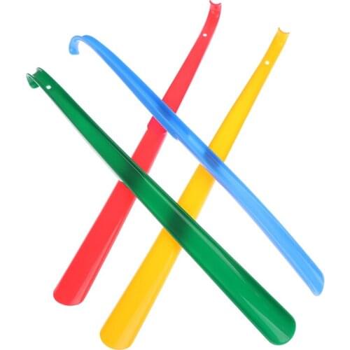 1PCS Slip Handle Long Shoehorn Plastic Extra Long Shoehorn Lazy Shoe Helper Long Handle Shoes Lifter Pull Shoehorn