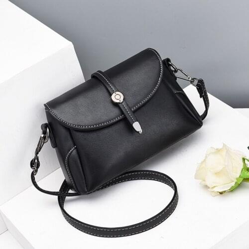 High Quality Oil Wax Leather Women Shoulder Bag Brand Vintage Crossbody Bags for Women 2019 Luxury Handbags Women Bags Designer