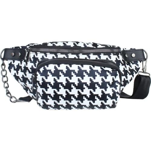 Fashion 2021, Waist Bag, Unisex Bag, Rich Color Choice, Chain Detail Crossbody, single Shoulder Bag, Men 'S Bag, Women 'S Handbag