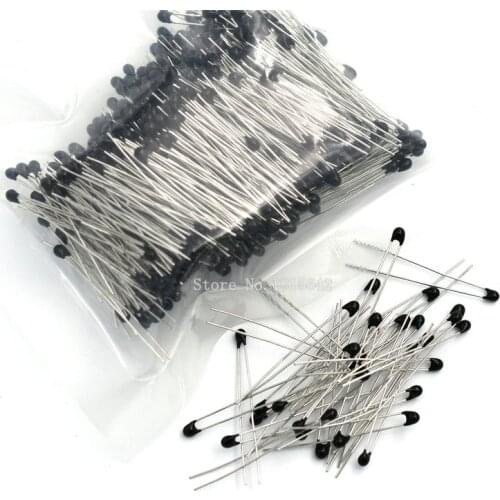 30PCS MF52AT MF52 3950 NTC Thermistor Thermal Resistor 5% 5K ohm Resistance MF52-502J MF52E 5K 3950B