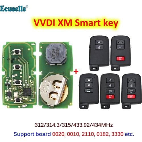 VVDI XM Smart Key 8A Universal Remote Key for KEY TOOL Plus Max VVDI2 VVDI Mini for Toyota Corolla Land Cruiser Levin Rav4 Camry