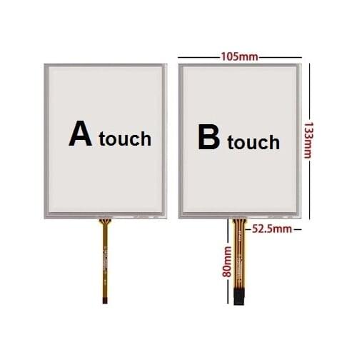 5pcs/lot New 5.7 inch resistance touch screen 133*105 mm TP177A TP177B 642-0AA11-0AX1 auto industry touch screen