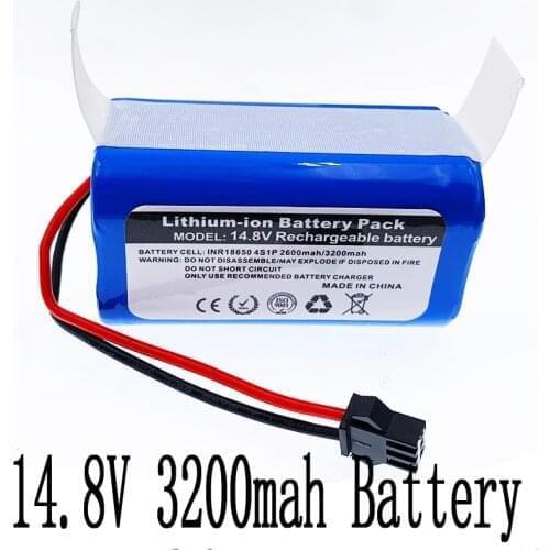 Robot Vacuum Cleaner Battery For Conga Excellence Nessuah Rokerage 990-14.4V / 3200Ah Ecovacs Deebot N79S DN622