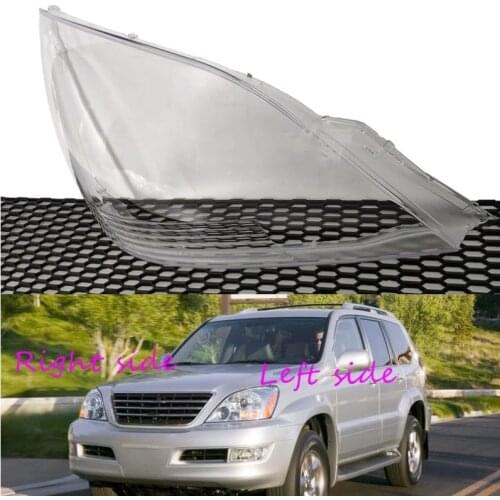 For Lexus GX470 2004 2005 2006 2007 2008 2009 -2012 Headlight Shell Lamp Shade Transparent Cover Headlight Glass Headlamp Cover