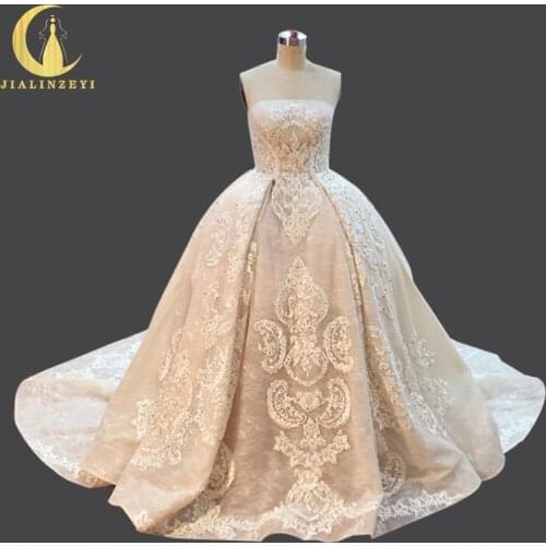 JIALINZEYI Wedding Dresses With A Train