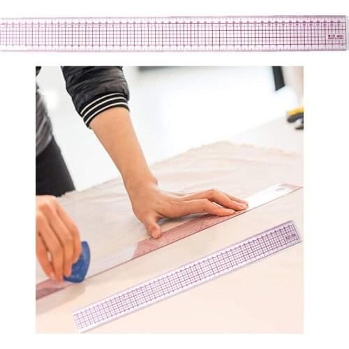 Multifunctional grading ruler M111 Pattern-making garment pusher ruler Tailor tool soft ruler Built-in bendable ruler