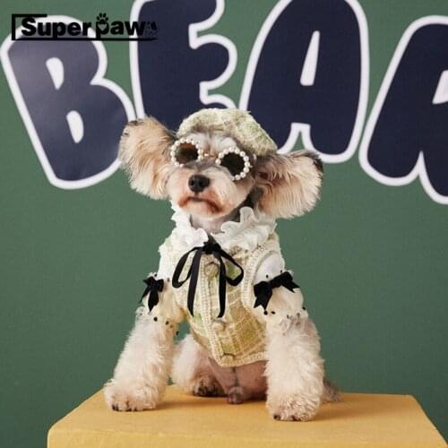 Fashion Pet Dog Gilet With Hat Undershirt T-shirt Clothes Winter Warm Sweater For Small Medium Dogs Schnauzer Jacket Coat YHC79