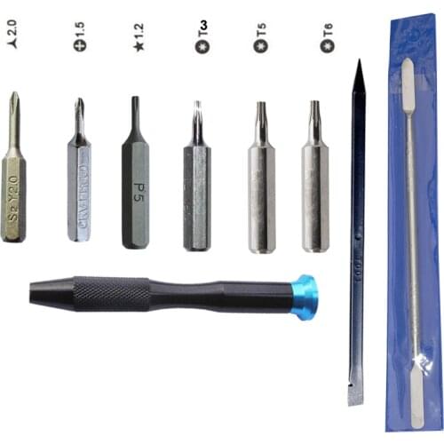 8 in 1 T5 T6 Y 2.0 Screwdriver Repair Tool Kit Metal Spudger 1.2mm Pentalobe for Macbook Pro Macbook Air