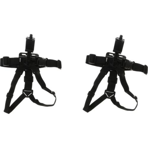 2Pack Cellphone Chest Mount Harness Strap Holder Mobile Phone Clip for Smartphone