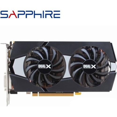 SAPPHIRE R9 370 2GB Graphics Cards GPU AMD Radeon R9 370 2GB Video Screen Cards Desktop PC Computer Game Map Not Mining Original