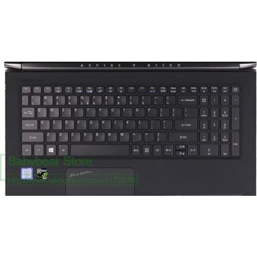 15.6 inch Silicone Keyboard Protector Cover Skin for Acer Aspire V5-591G E5-772G VN7-592 TMTX50 K50 V5-591G E5-575G F5-573G