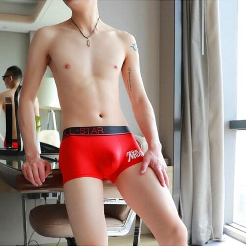 Underware underpants sexy boxer shorts men Breathable male underwear Cartoon mens cotton boxers panties man mens boxers