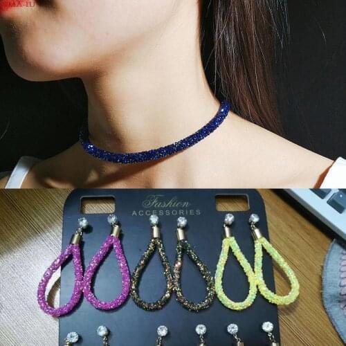 1 Yard 8mm Glitter Sequins Rhinestones Soft Tube Cord Rope String DIY Bracelet