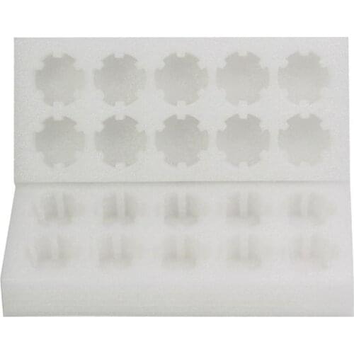 5Pcs Eggs Tray Quakeproof Pearl Wool Foam Wrapping Creative Egg Support Quail Eggs Box Kitchen Supplies Egg Holder