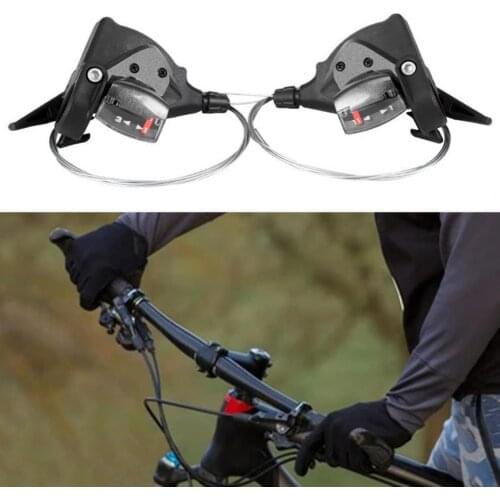 40%HOT2Pcs 7/8/9/10/11-speed Trigger Shifter Integral Molding Clamp-ring Installation 1.7m/2.14m Variable Core Premium Bike Gear