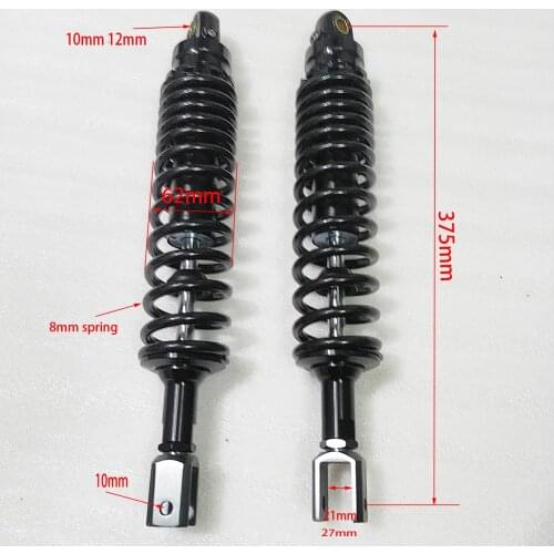 415mm 420mm 27mm frok Universal Motorcycle Shock Absorber Rear Suspension for Honda Yamaha Suzuki Kawasaki KTM bikes Gokart ATV