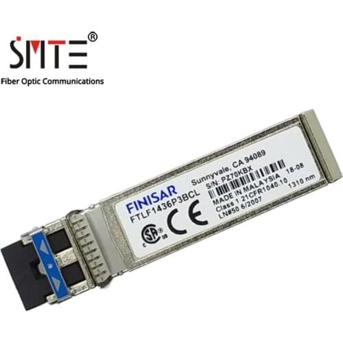 Finisar FTLF1436P3BCL 25.78Gb/s 1310nm 10km 25G SFP28 LR 10KM Single-Mode Fiber Optical Module Transceiver