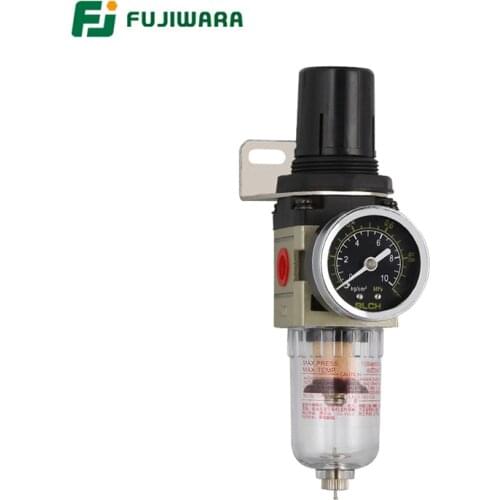 FUJIWARA 1/4 Oil-water Spseparator Filter Regulator Trap Filter Airbrush for Compressor