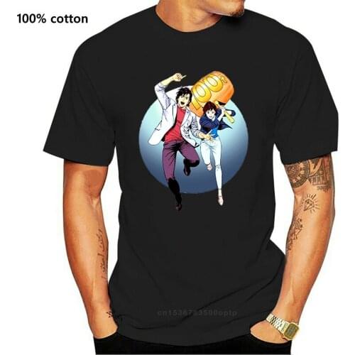 Ryo Saeba Is A Lascivious City Hunter T Shirt Anime Manga Funny Novelty Casual T-shirt Pop Style Skate Unisex Men men Top Tee