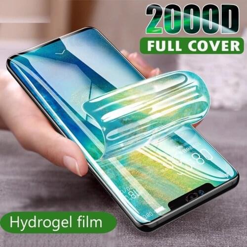HD Hydrogel Film For Huawei Huawei Y5 Lite Y5 Y6 Y7 Prime 2018 2019 Screen Protector Huawei Y9 2018 Prime 2019 Protective Film