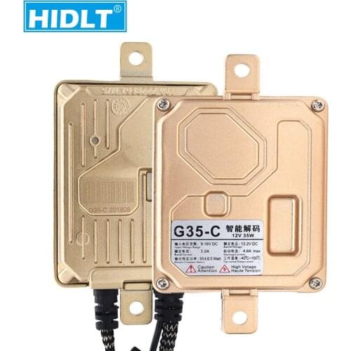 HIDLT 35W EMC Canbus Ballast HID Headlight Car Styling Digital No Error Xenon Canbus Blocks Ignition For Auto Headlamp Bulb Kit