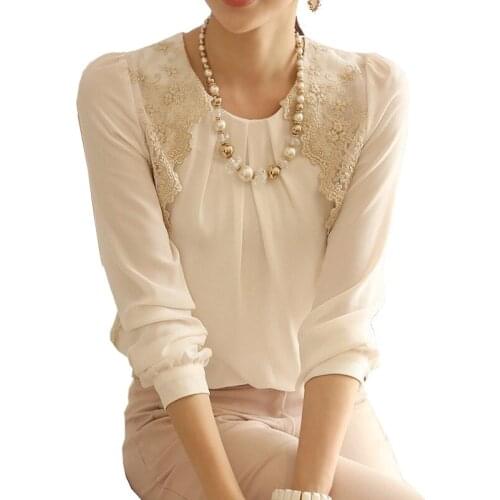 KUYISHINI Womens White Shirts